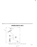 MISCELLANEOUS Diagram and Parts List for LA7400XMW1  Whirlpool Washer