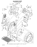 BULKHEAD Diagram and Parts List for KGYE900THT0  KitchenAid Dryer