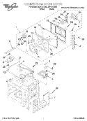 CONVECTION OVEN Diagram and Parts List for MC8131XEB0  Whirlpool Wall Oven