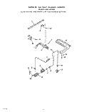BURNER SECTION Diagram and Parts List for B4157X0  Roper Range