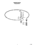 HEATER Diagram and Parts List for KPDI620T5  KitchenAid Dishwasher