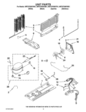 UNIT PARTS Diagram and Parts List for WRT579SMYW01  Whirlpool Refrigerator