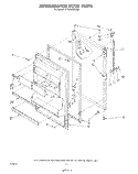 REFRIGERATOR DOOR , NOT ILLUSTRATED Diagram and Parts List for ET18VKXSW02  Whirlpool Refrigerator
