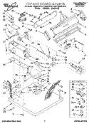 Part Location Diagram of 3401126 Whirlpool HARNS-WIRE