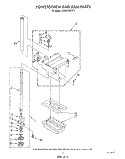 POWER SCREW AND RAM Diagram and Parts List for JJTU8100XTP1  Whirlpool Trash Compactor