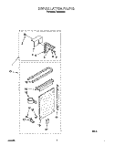 INSTALLATION Diagram and Parts List for TA07002F0  Whirlpool Air Conditioner