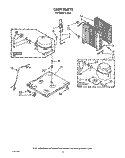 SECTION Diagram and Parts List for BFD400  Whirlpool Dehumidifier