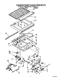 COMPARTMENT SEPARATOR Diagram and Parts List for KTRS25KXWH00  KitchenAid Refrigerator