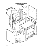 EXTERNAL OVEN Diagram and Parts List for SE950PERW9  Whirlpool Range