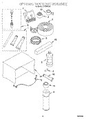 OPTIONAL Diagram and Parts List for CA18WC53  Crosley Air Conditioner