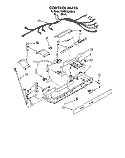 CONTROL Diagram and Parts List for KSRB22QABL10  KitchenAid Refrigerator