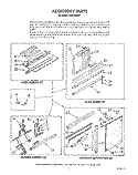 ACCESSORY PARTS Diagram and Parts List for CAH12W04  Crosley Air Conditioner
