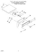 SECTION Diagram and Parts List for LDR3822DQ2  Whirlpool Dryer