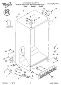 Part Location Diagram of LIT2205958 Whirlpool USE WPL 2205958