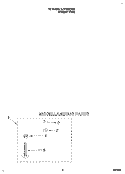 MISCELLANEOUS Diagram and Parts List for 3LSC9255BQ0  Whirlpool Washer
