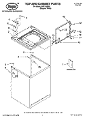Part Location Diagram of 3955872 Whirlpool Use & Care Guide