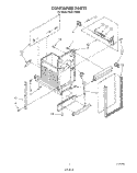 Part Location Diagram of 4147747 Whirlpool SPRING, SAFTEY SWITCH