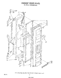 FREEZER DOOR Diagram and Parts List for ED25EMXPWR0  Whirlpool Refrigerator