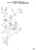 METER CASE Diagram and Parts List for CA2762XYG0  Whirlpool Washer
