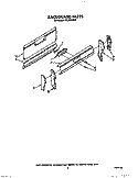 Part Location Diagram of 4320767 Whirlpool Timer, Support Leg (2)