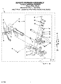 8318272 BURNER ASSEMBLY, OPTIONAL PARTS (NOT INCLUDED) Diagram and Parts List for WGD5550SQ0  Whirlpool Dryer