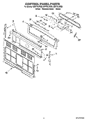 Part Location Diagram of 9758741 Whirlpool REFLECTOR