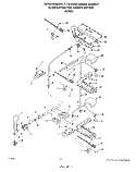 BURNER , LIT/OPTIONAL Diagram and Parts List for B6757B0  Roper Range