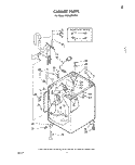 Part Location Diagram of 379101 Whirlpool Cabinet