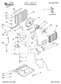 UNIT, LITERATURE Diagram and Parts List for ACM102XG0  Whirlpool Air Conditioner