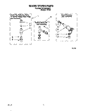 WATER SYSTEM Diagram and Parts List for 6LSP8255BQ3  Whirlpool Washer