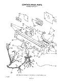 CONTROL PANEL , LITERATURE AND OPTIONAL Diagram and Parts List for 4KUDP220T1  KitchenAid Dishwasher