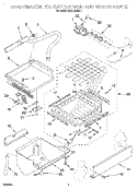 EVAPORATOR, ICE CUTTER GRID AND WATER Diagram and Parts List for EC5100XEN1  Whirlpool Ice Maker