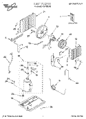 Part Location Diagram of LIT1168258 Whirlpool Tech Sheet