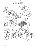 UPPER UNIT, LIT/OPTIONAL Diagram and Parts List for KSSS48DWX01  KitchenAid Refrigerator