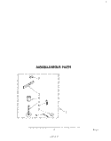 MISCELLANEOUS Diagram and Parts List for LA5550XPW3  Whirlpool Washer