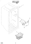 LINER, LIT/OPTIONAL Diagram and Parts List for RV1088RBW00  Roper Freezer