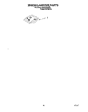 MISCELLANEOUS, LIT/OPTIONAL Diagram and Parts List for DP840CWDB3  Whirlpool Dishwasher