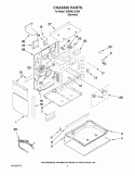 CHASSIS PARTS Diagram and Parts List for GW399LXUS04  Whirlpool Range