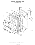 Part Location Diagram of LIT1127724 Whirlpool Service & Wiring Sheet