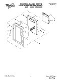 CONTROL PANEL Diagram and Parts List for MH7115XBQ4  Whirlpool Microwave