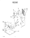 UNIT, LITERATURE Diagram and Parts List for JVGC535W1  Whirlpool Ice Maker