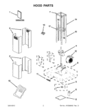 Part Location Diagram of W10446915 Whirlpool AIR-KIT