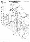 Part Location Diagram of W10715294 Whirlpool HARNS-WIRE