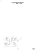 OPTIONAL Diagram and Parts List for CSP2771AN1  Whirlpool Dryer