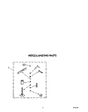 MISCELLANEOUS Diagram and Parts List for LA9100XTG0  Whirlpool Washer