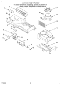 Part Location Diagram of 8169651 Whirlpool USE WPL 8184638