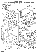 Part Location Diagram of 2302286 Whirlpool Control Thermostat