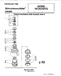 SECTION Diagram and Parts List for 4KCDS250T2  KitchenAid Food Waste Disposer