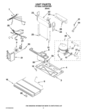 UNIT PARTS Diagram and Parts List for GX5FHDXVB07  Whirlpool Refrigerator