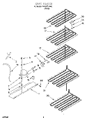 UNIT Diagram and Parts List for EV200FXJW00  Whirlpool Freezer